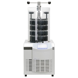 Лиофильная сушка Martin Christ Alpha 1-4 LSCplus, комплект с 4 полками Ø250 мм, запечатывающим устройством