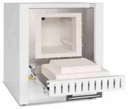 Печь муфельная Nabertherm LE 6/11/R7 с откидной дверью, 1100°С, 6 л