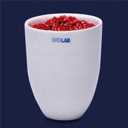 Тигель ISOLAB, высокая форма, Ø 40 х 49 мм, фарфор