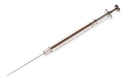 Шприц микролитровый Hamilton 250 мкл, 725 N, Cemented Needle, 22 gauge, 2 in., point style 3