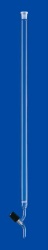 Хроматографическая колонка Lenz 100 мм, 8 мл, NS14/23, с фриттой, PTFE игольчатый кран, стекло