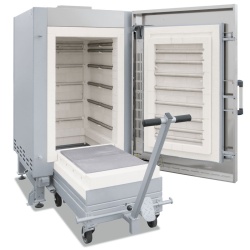Печь камерная Nabertherm NW 440/C440, обогрев с пяти сторон, с выдвижным подом, 1300°C