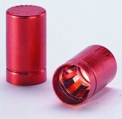Колпачки алюминиевые schuett-biotec LABOCAP без ручки, 19-20 мм, синие, 100 шт/упак