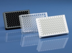 Микропланшет Brand pureGrade S, 96-луночный, PS, стерильный, белый, с прозрачным дном, F-дно, 330 мкл