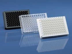 Микропланшет Brand hydroGrade, 96-луночный, PS, нестерильный, белый, C-дно, 350 мкл