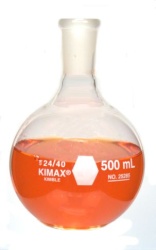 Колба испарительная Kimble 100 мл, круглодонная, 24/40, стекло