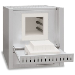 Высокотемпературная печь Nabertherm LHTC 08/16/C550 с откидной дверью, с нагревательными элементами из SiC, 1600°С, 8 л