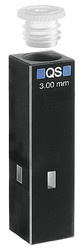 Кювета флуоресцентная Hellma 105.251-QS кварцевая, оптический путь 3x3 мм, высота центра 8,5 мм