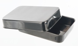 Лоток Bochem для инструментов с закругленными углами, размеры 240x180x40, нержавеющая сталь