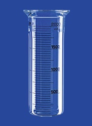 Реактор Lenz цилиндрический, LF100, 2 л, плоское дно