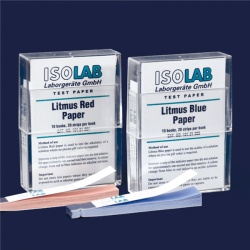 Лакмусовая бумага ISOLAB, красная, рН 5,0 - 8,0