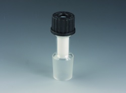 Пробка-держатель Bohlender для перемешивающих элементов, PTFE, PPS, стекло, NS 45/40, для вала 16 мм