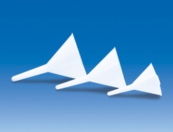 Воронка VITLAB, диаметр 100 мм, длина 155 мм, PP