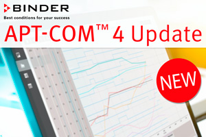 Новые возможности программного обеспечения BINDER APT-COM™ 4