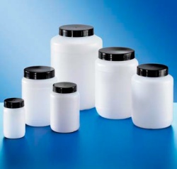 Контейнер Kautex широкогорлый 250 мл, HDPE, круглый, Ø 50 мм, естественный цвет, без крышки