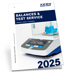 Новинки весового оборудования в каталоге KERN 2025